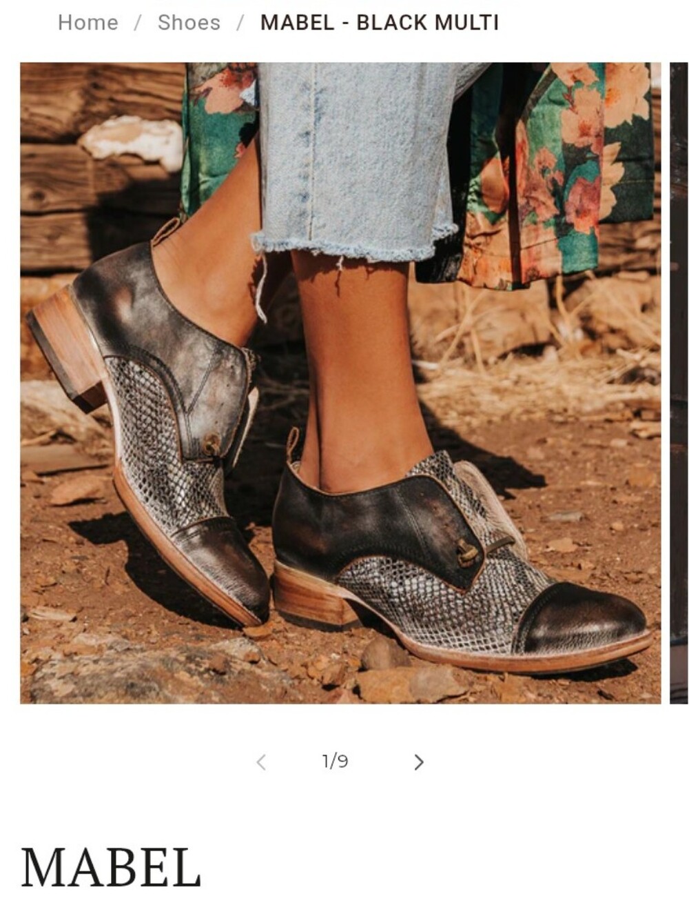 Mabel Freebird Shoes